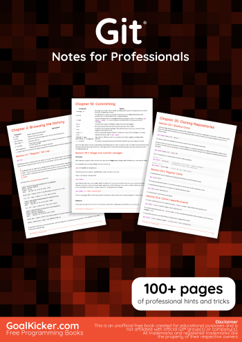 Thumbnail : Git Notes for Professionals